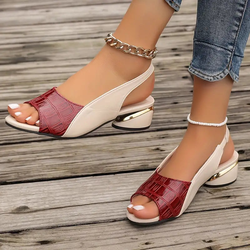 Whitney™ | Sandales en cuir élégantes