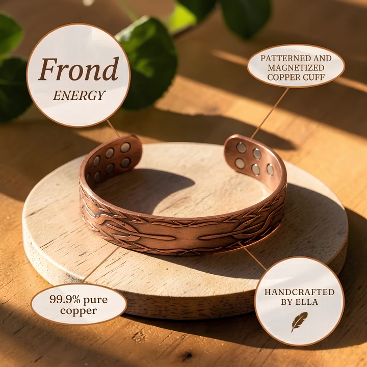 Bracelet en cuivre Frond – Aveloire Paris