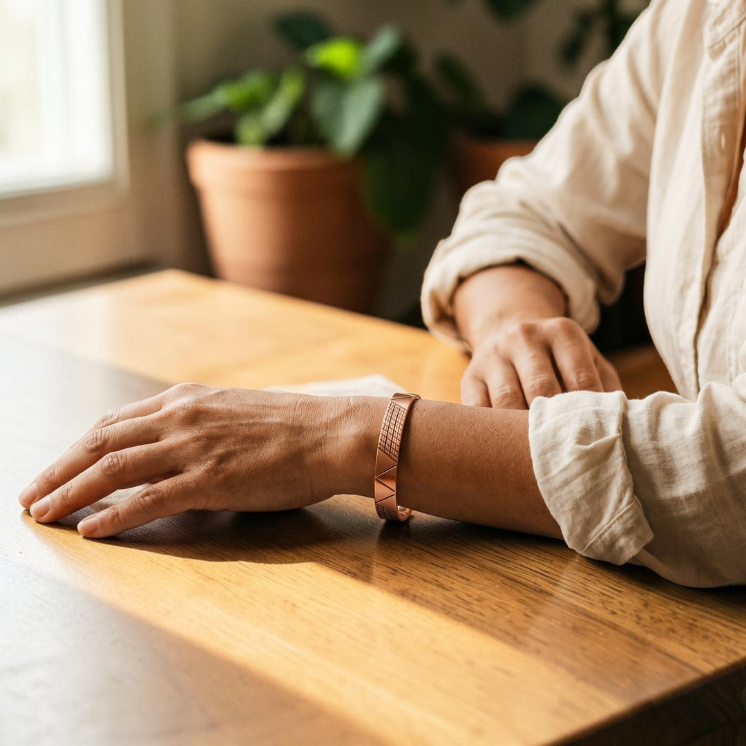 Bracelet en cuivre Crest – Aveloire Paris