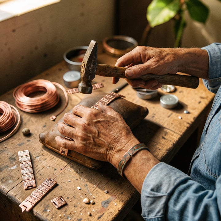 Bracelet en cuivre pour hommes – Aveloire Paris