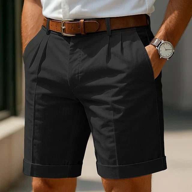 Enzo | Shorts d'été luxueux et pliés