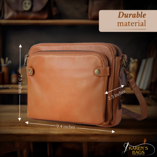 Annika – Sac à main en cuir maître