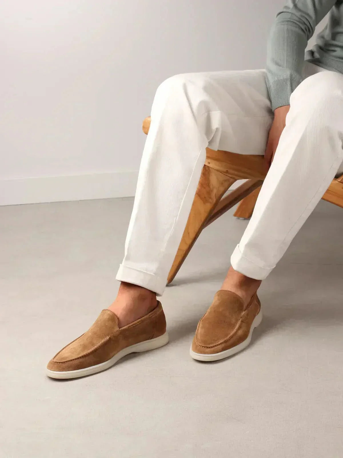 Mocassin en Daim Classique Désert