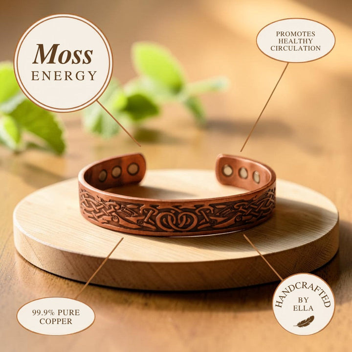 Bracelet en Cuivre Mousse – Aveloire Paris