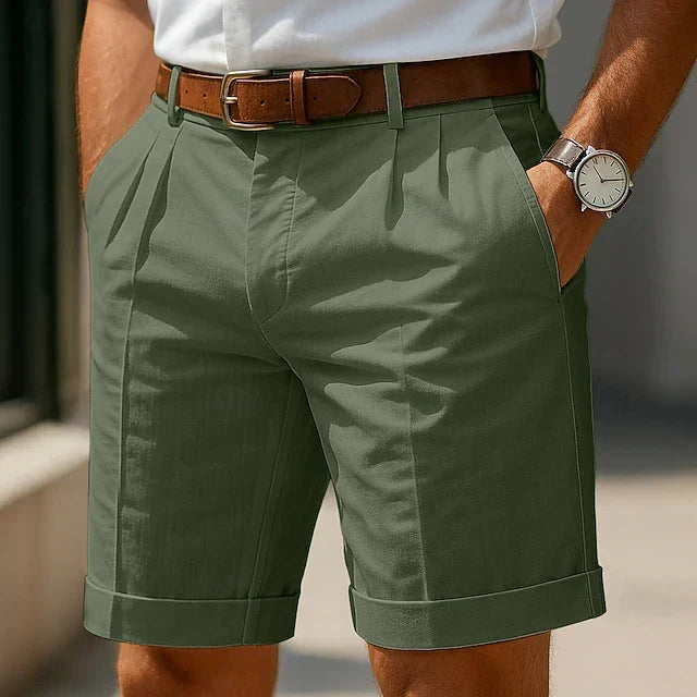 Enzo | Shorts d'été luxueux et pliés