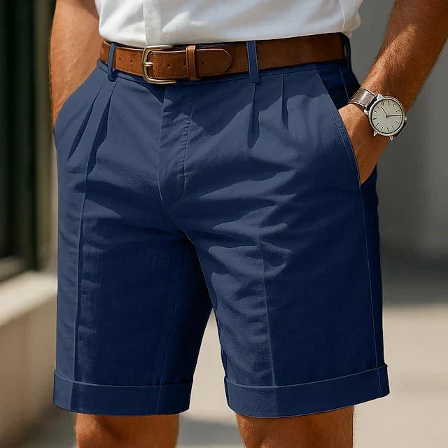 Enzo | Shorts d'été luxueux et pliés