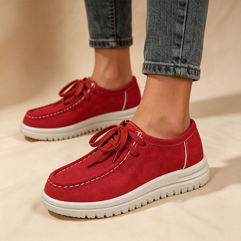 Kelly | Mocassins à plateforme classiques à lacets