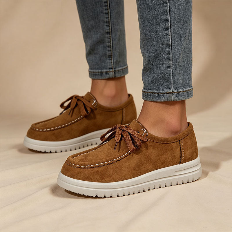 Kelly | Mocassins à plateforme classiques à lacets